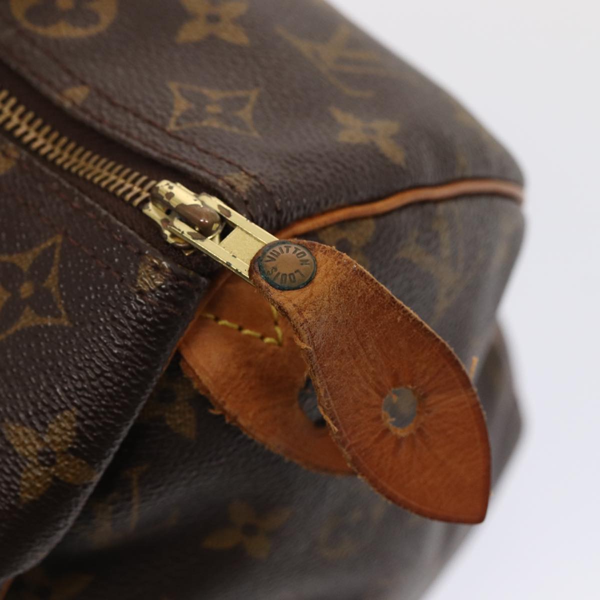 LOUIS VUITTON Monogram Speedy 30 Hand Bag M41526 LV Auth 83646