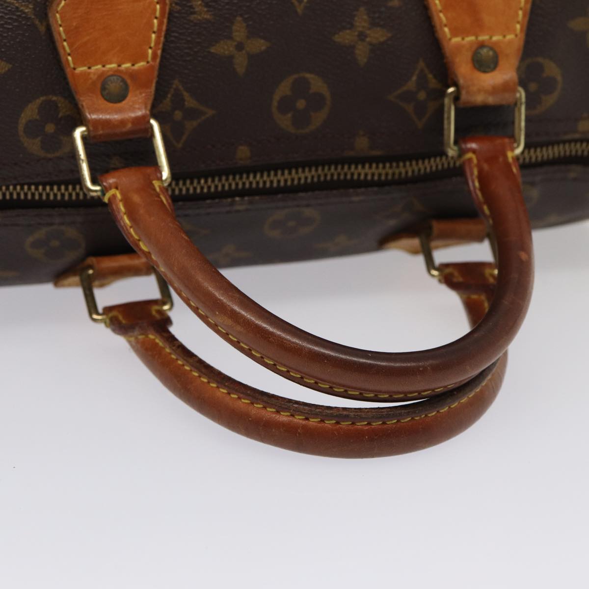 LOUIS VUITTON Monogram Speedy 30 Hand Bag M41526 LV Auth 83646