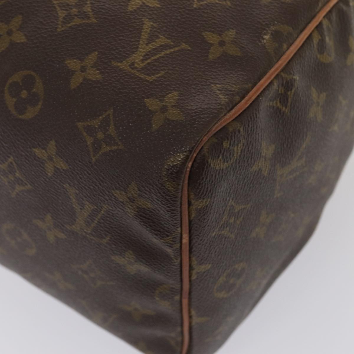 LOUIS VUITTON Monogram Speedy 30 Hand Bag M41526 LV Auth 83647