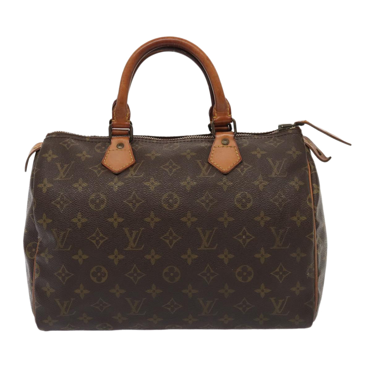 LOUIS VUITTON Monogram Speedy 30 Hand Bag M41526 LV Auth 83647