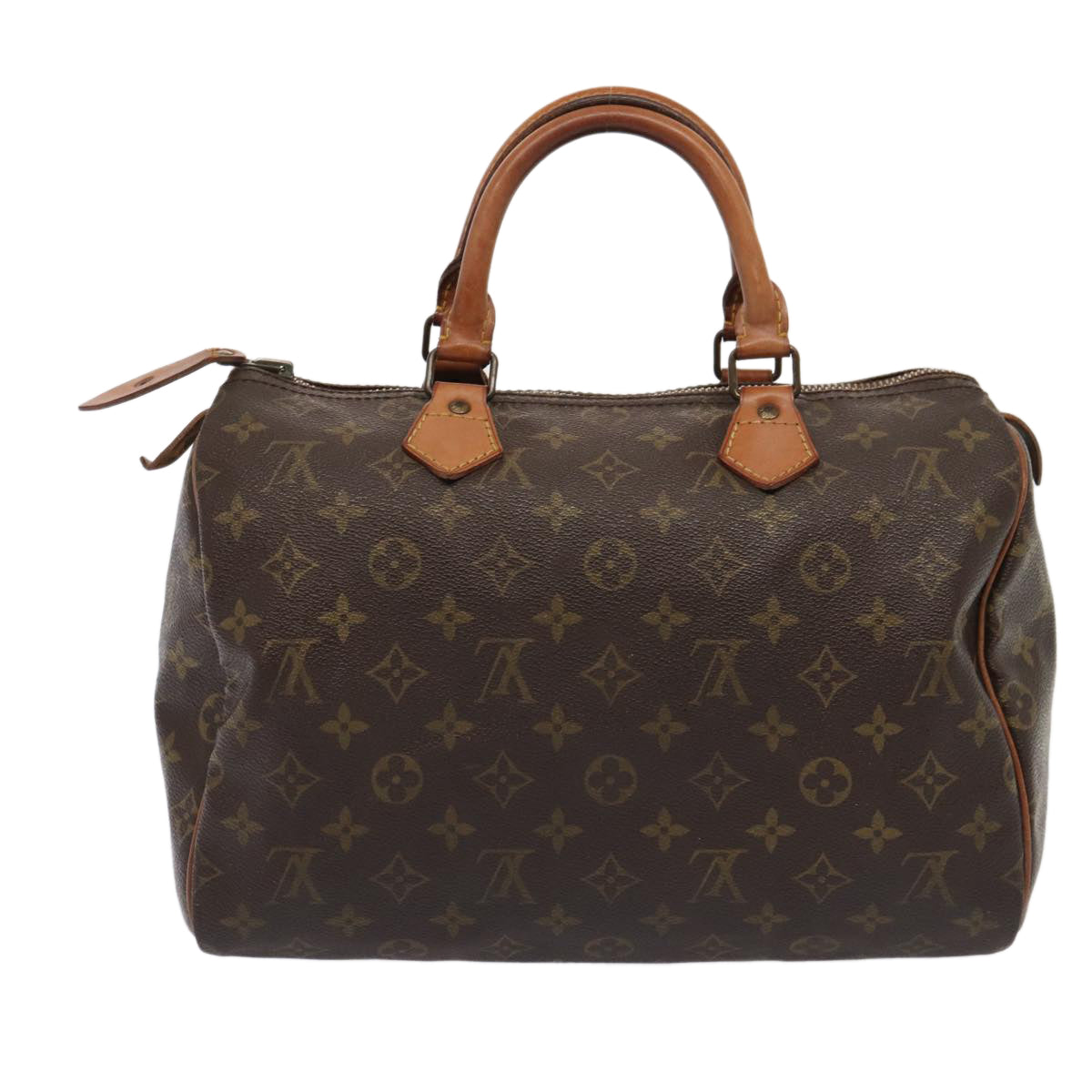 LOUIS VUITTON Monogram Speedy 30 Hand Bag M41526 LV Auth 83647