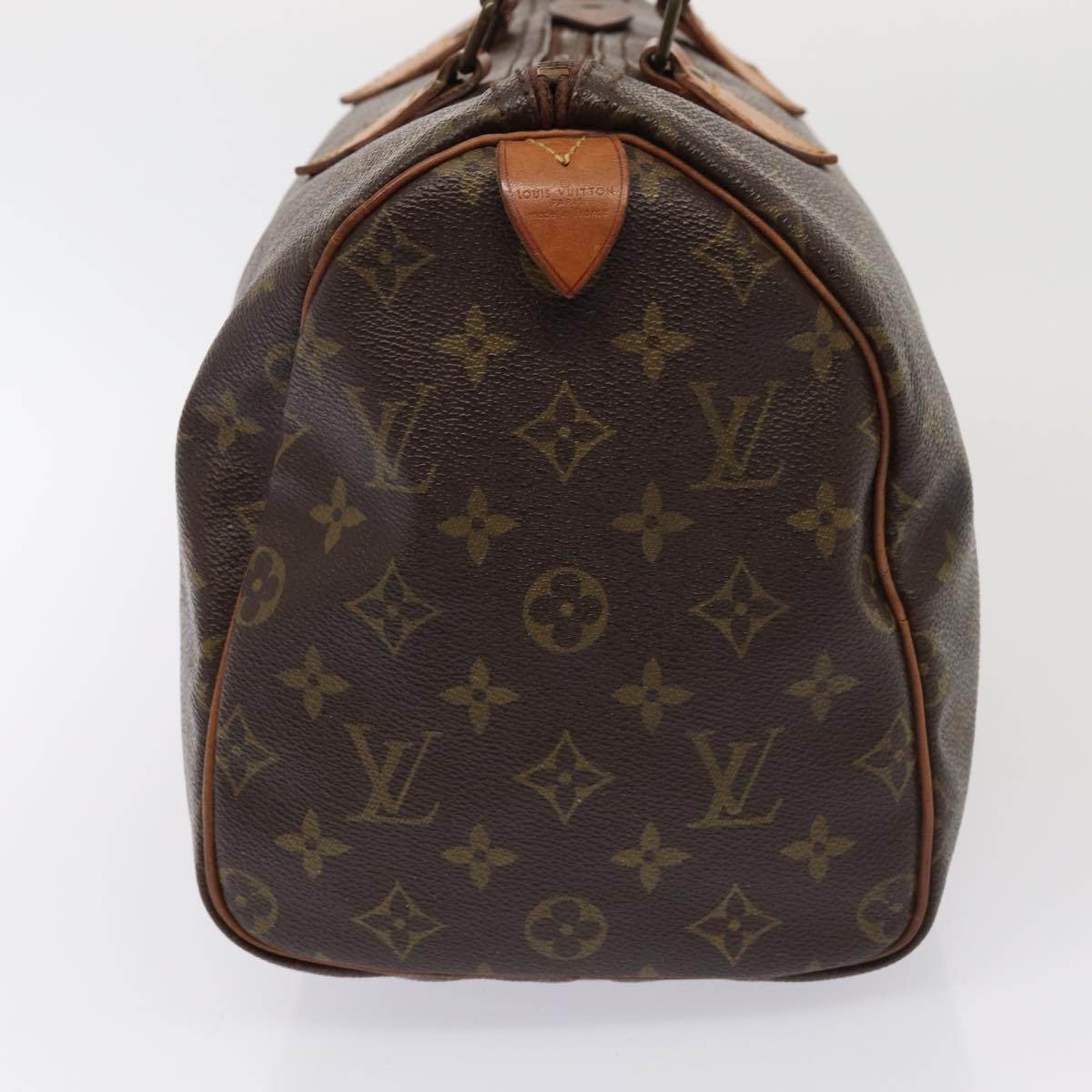 LOUIS VUITTON Monogram Speedy 30 Hand Bag M41526 LV Auth 83647