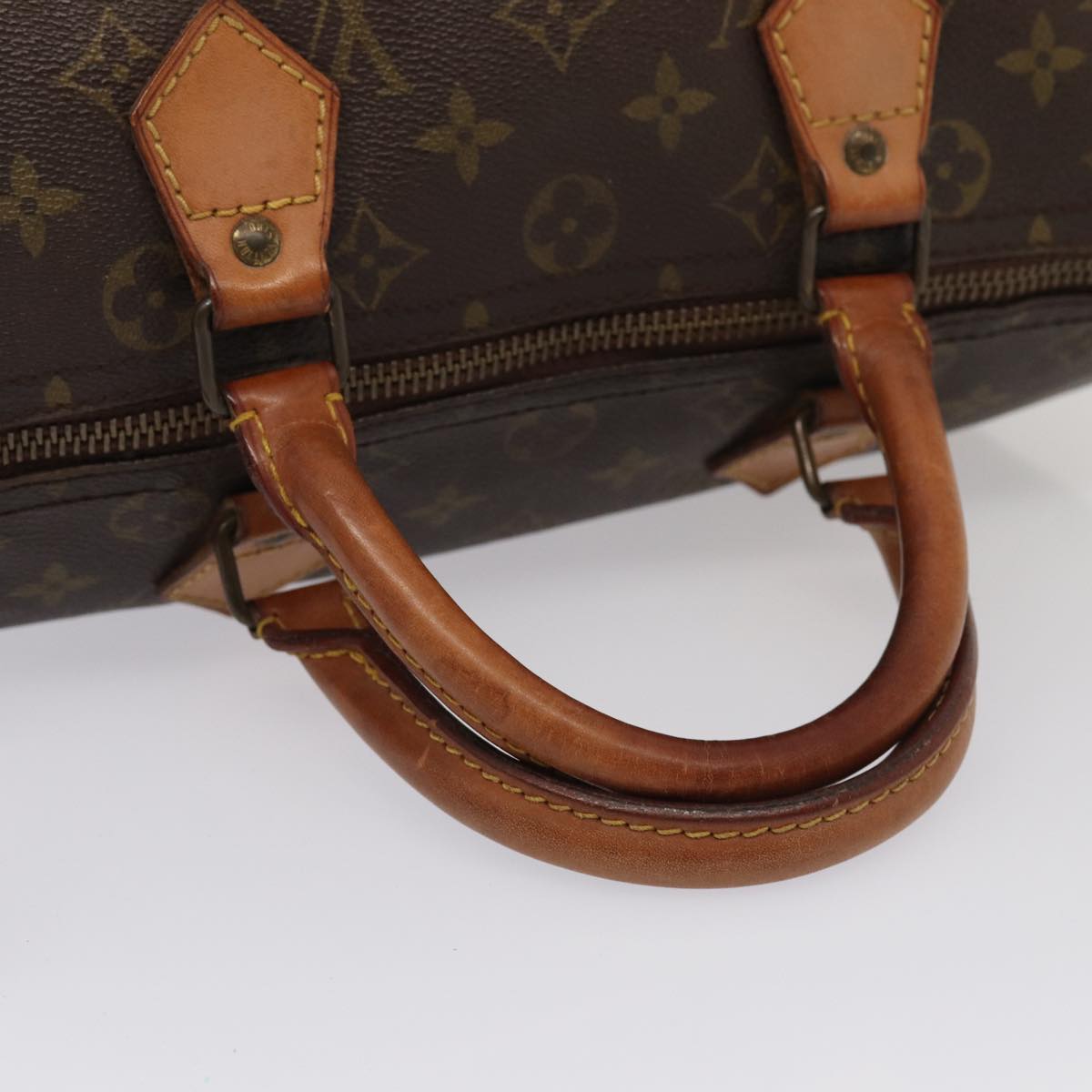 LOUIS VUITTON Monogram Speedy 30 Hand Bag M41526 LV Auth 83647