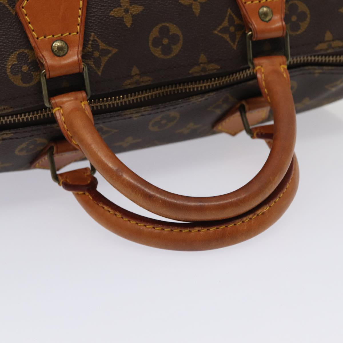 LOUIS VUITTON Monogram Speedy 30 Hand Bag M41526 LV Auth 83648