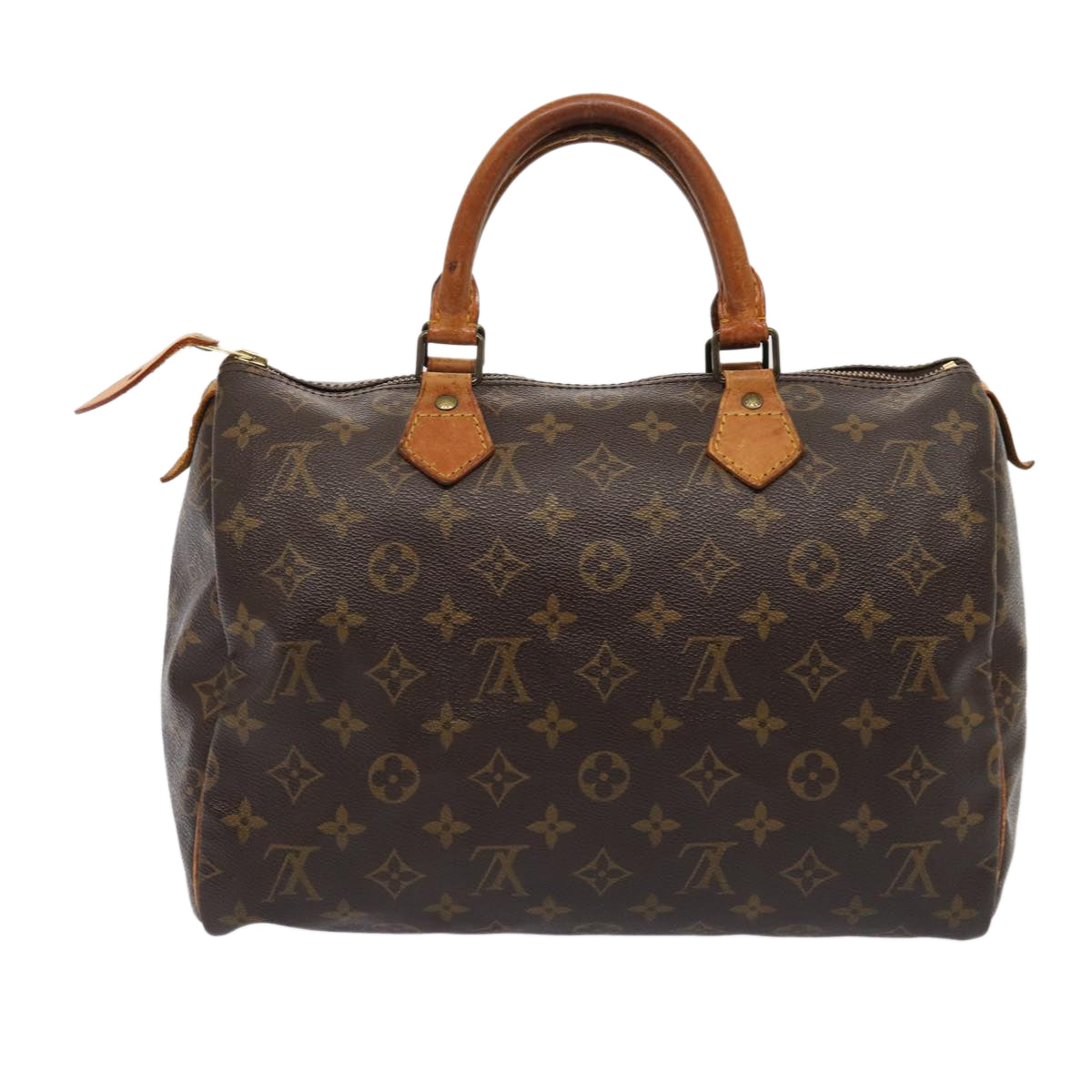 LOUIS VUITTON Monogram Speedy 30 Hand Bag M41526 LV Auth 83649