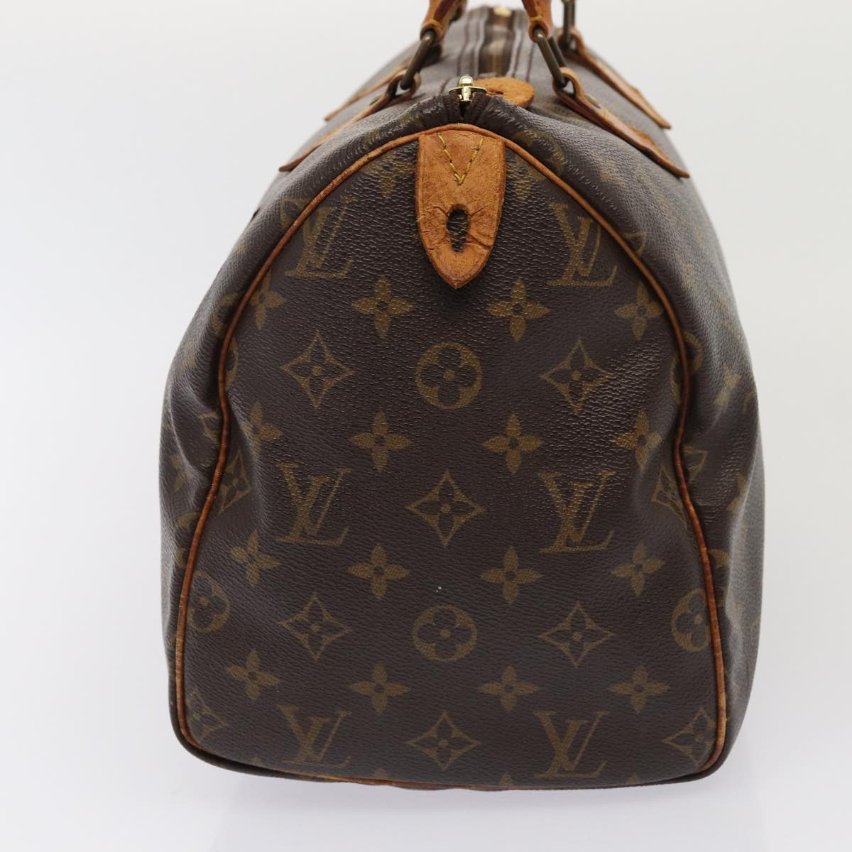 LOUIS VUITTON Monogram Speedy 30 Hand Bag M41526 LV Auth 83649