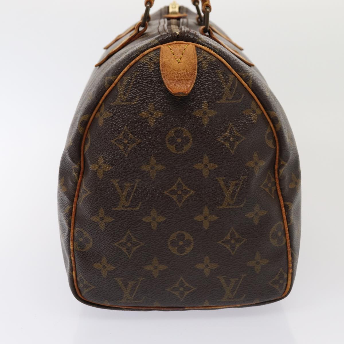 LOUIS VUITTON Monogram Speedy 30 Hand Bag M41526 LV Auth 83649