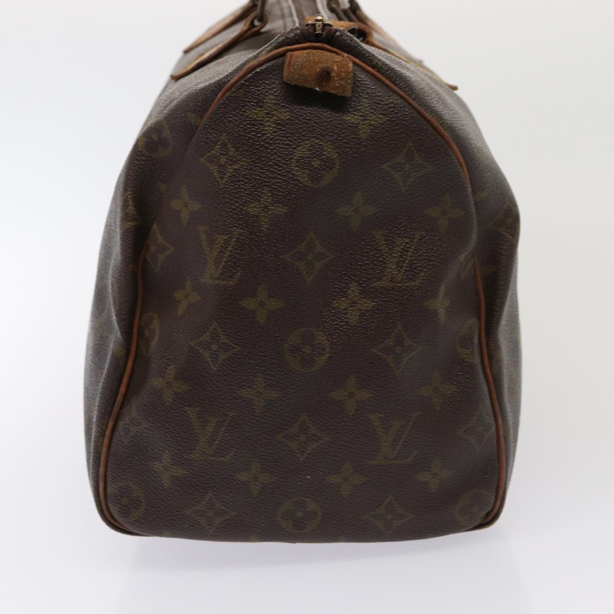 LOUIS VUITTON Monogram Speedy 35 Hand Bag M41524 LV Auth 83652