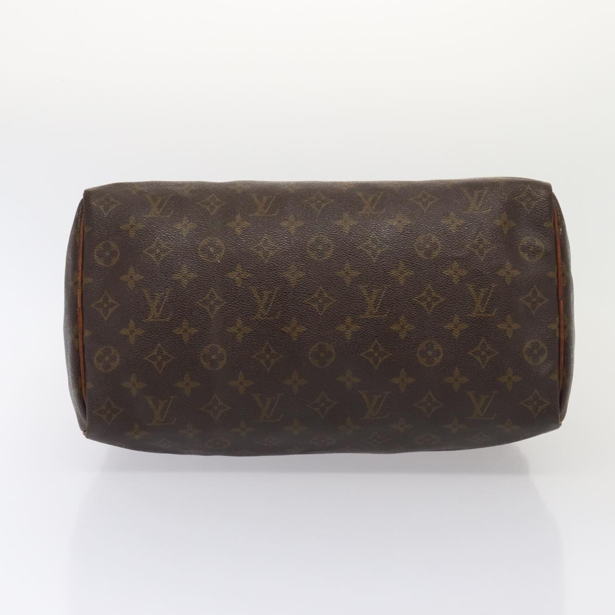 LOUIS VUITTON Monogram Speedy 35 Hand Bag M41524 LV Auth 83652