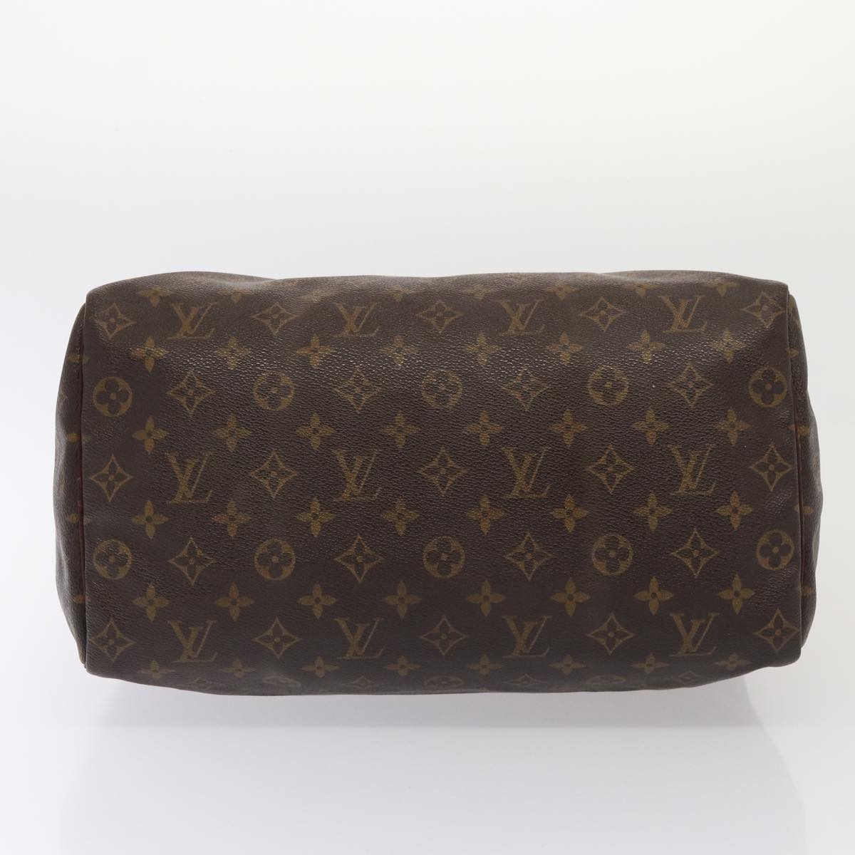 LOUIS VUITTON Monogram Speedy 35 Hand Bag M41524 LV Auth 83653