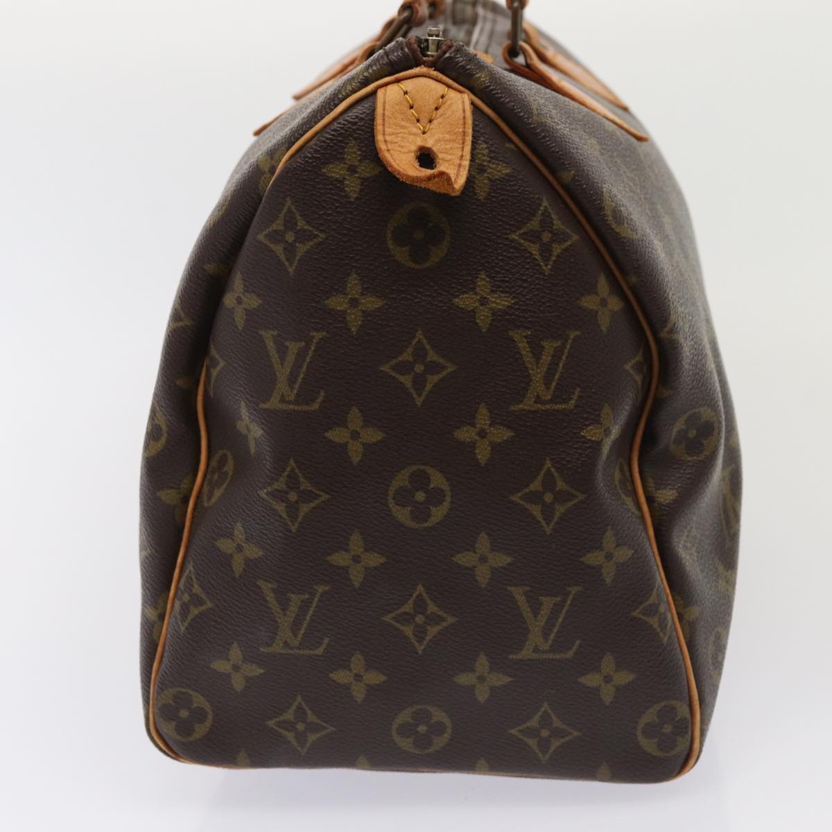 LOUIS VUITTON Monogram Speedy 35 Hand Bag M41524 LV Auth 83654