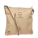 GUCCI GG Canvas Shoulder Bag Pink 131326 Auth 83708-1