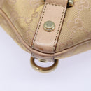 GUCCI GG Canvas Shoulder Bag Pink 131326 Auth 83708-16