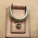 GUCCI GG Canvas Shoulder Bag Pink 131326 Auth 83708-19