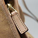 GUCCI GG Canvas Shoulder Bag Pink 131326 Auth 83708-10