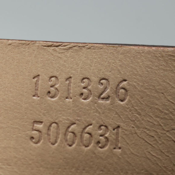 GUCCI GG Canvas Shoulder Bag Pink 131326 Auth 83708