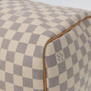 LOUIS VUITTON Damier Azur Keepall 50 Boston Bag N41430 LV Auth 83727A-10