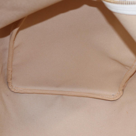 LOUIS VUITTON Damier Azur Keepall 50 Boston Bag N41430 LV Auth 83727A