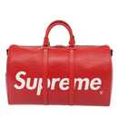 LOUIS VUITTON Epi Supreme Keepall Bandouliere 45 Boston Bag M53419 Auth 83743SM-13