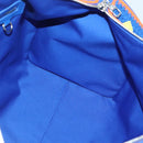 LOUIS VUITTON Monogram Flower Keepall Bandouliere 50 Bag Blue M21895 Auth 83744SM-19