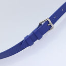 LOUIS VUITTON Monogram Flower Keepall Bandouliere 50 Bag Blue M21895 Auth 83744SM-25