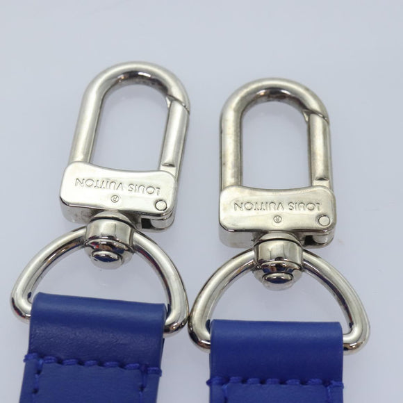 LOUIS VUITTON Monogram Flower Keepall Bandouliere 50 Bag Blue M21895 Auth 83744SM