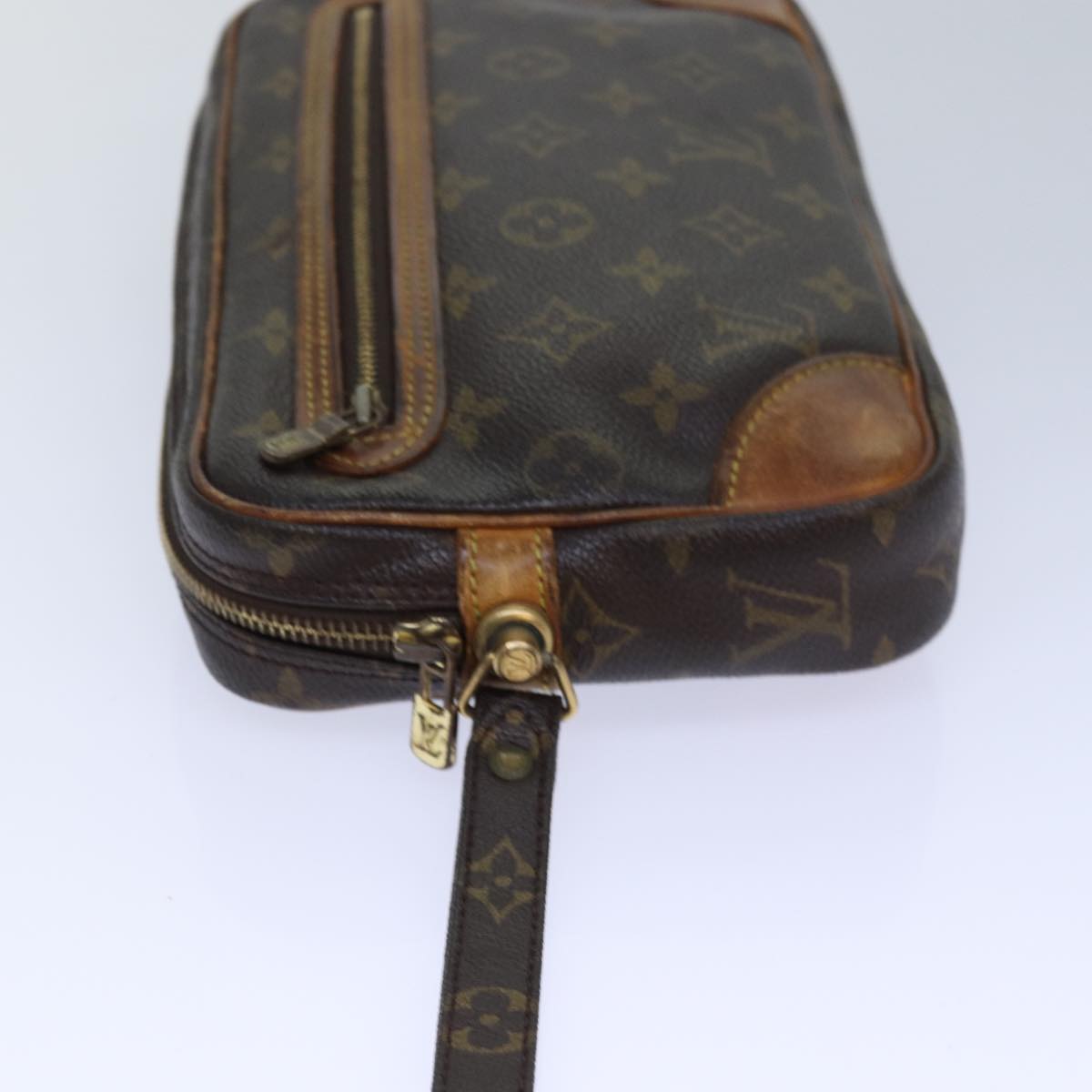 LOUIS VUITTON Monogram Marly Dragonne GM Clutch Bag M51825 LV Auth 83746