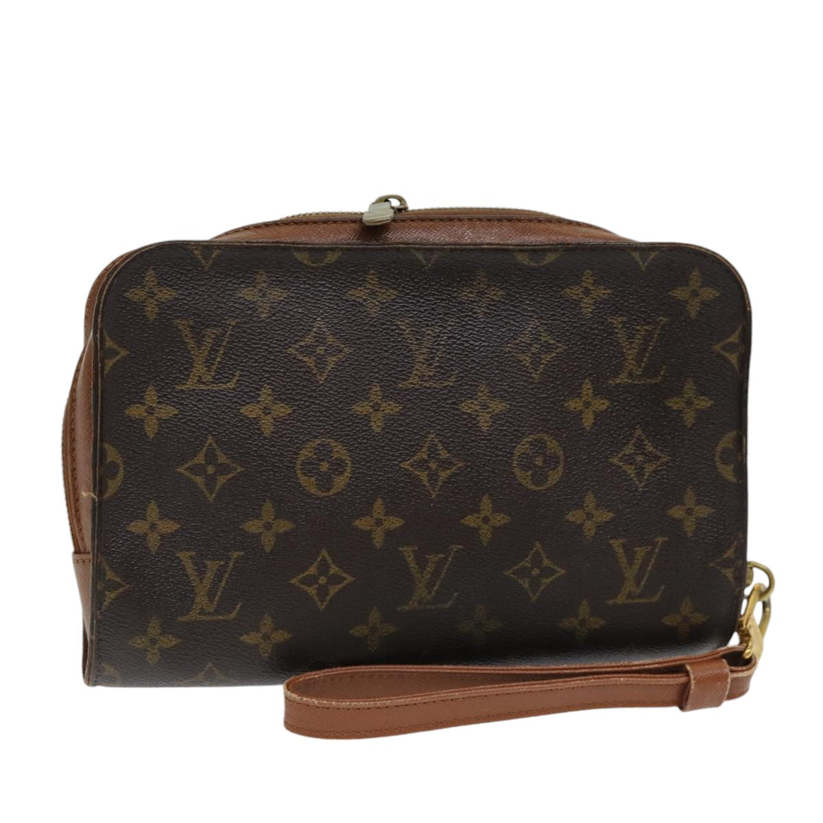 LOUIS VUITTON Monogram Orsay Clutch Bag M51790 LV Auth 83747