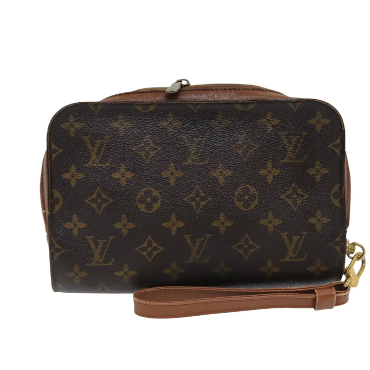 LOUIS VUITTON Monogram Orsay Clutch Bag M51790 LV Auth 83747