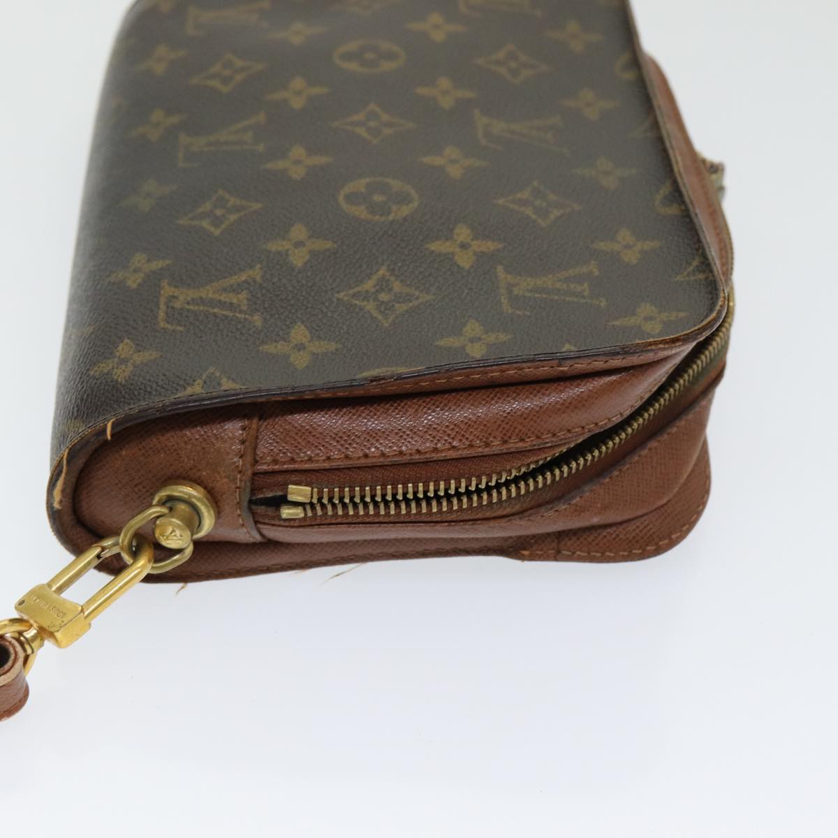 LOUIS VUITTON Monogram Orsay Clutch Bag M51790 LV Auth 83747