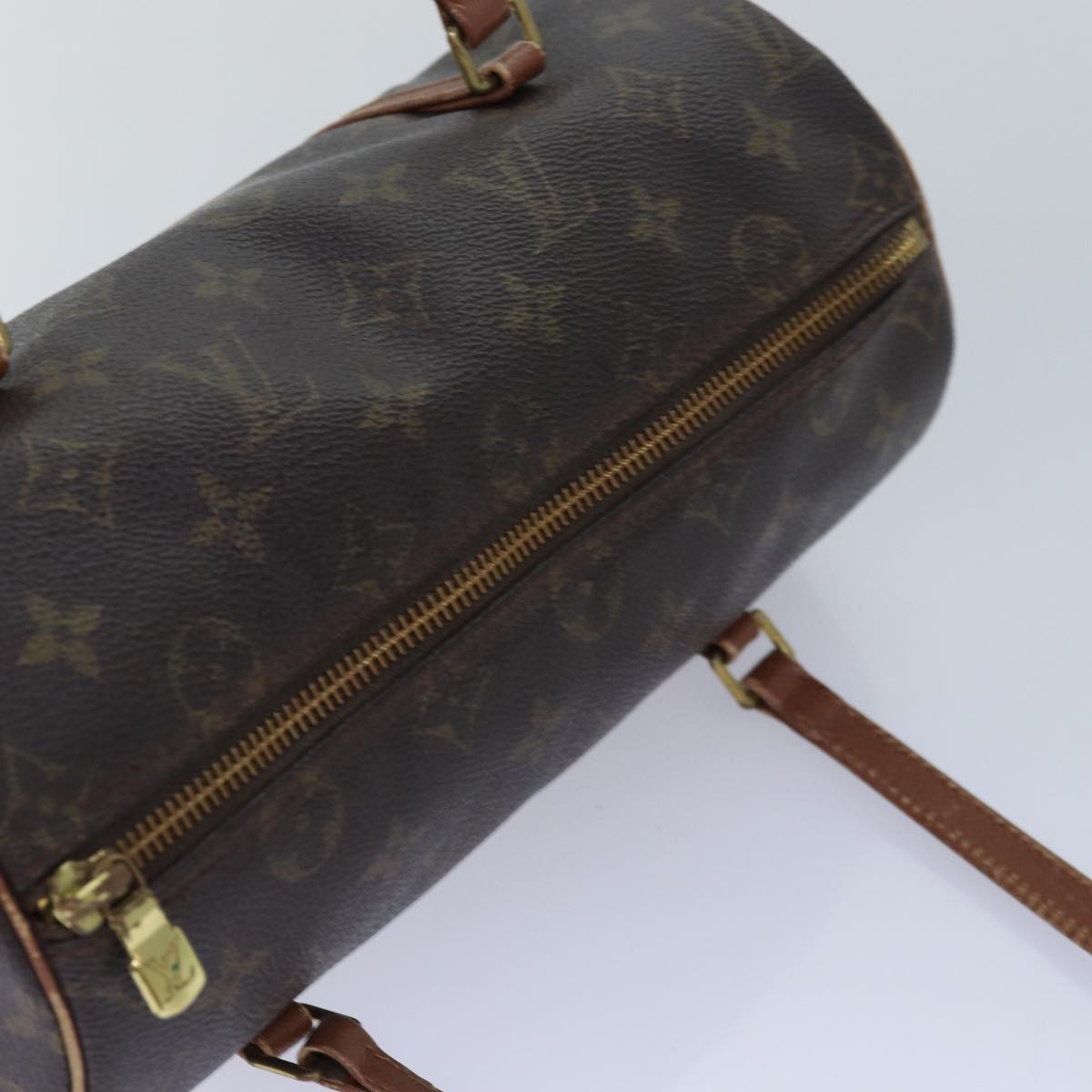 LOUIS VUITTON Monogram Papillon 26 Hand Bag M51386 LV Auth 83756