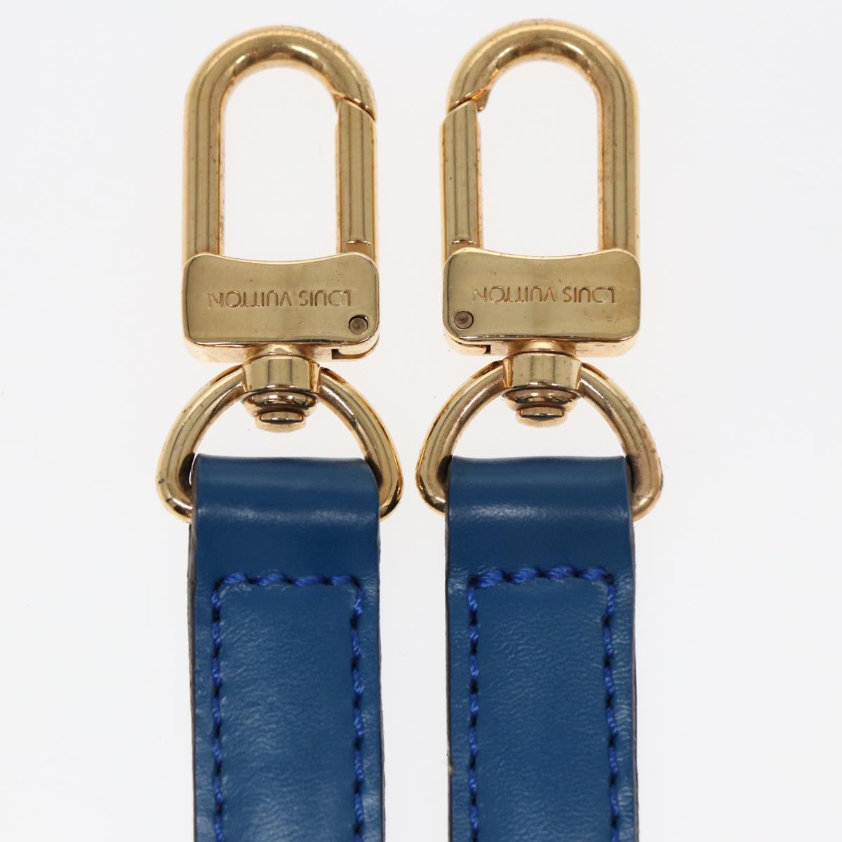 LOUIS VUITTON Epi Adjustable Shoulder Strap 37""-44.1"" Blue LV Auth 83757