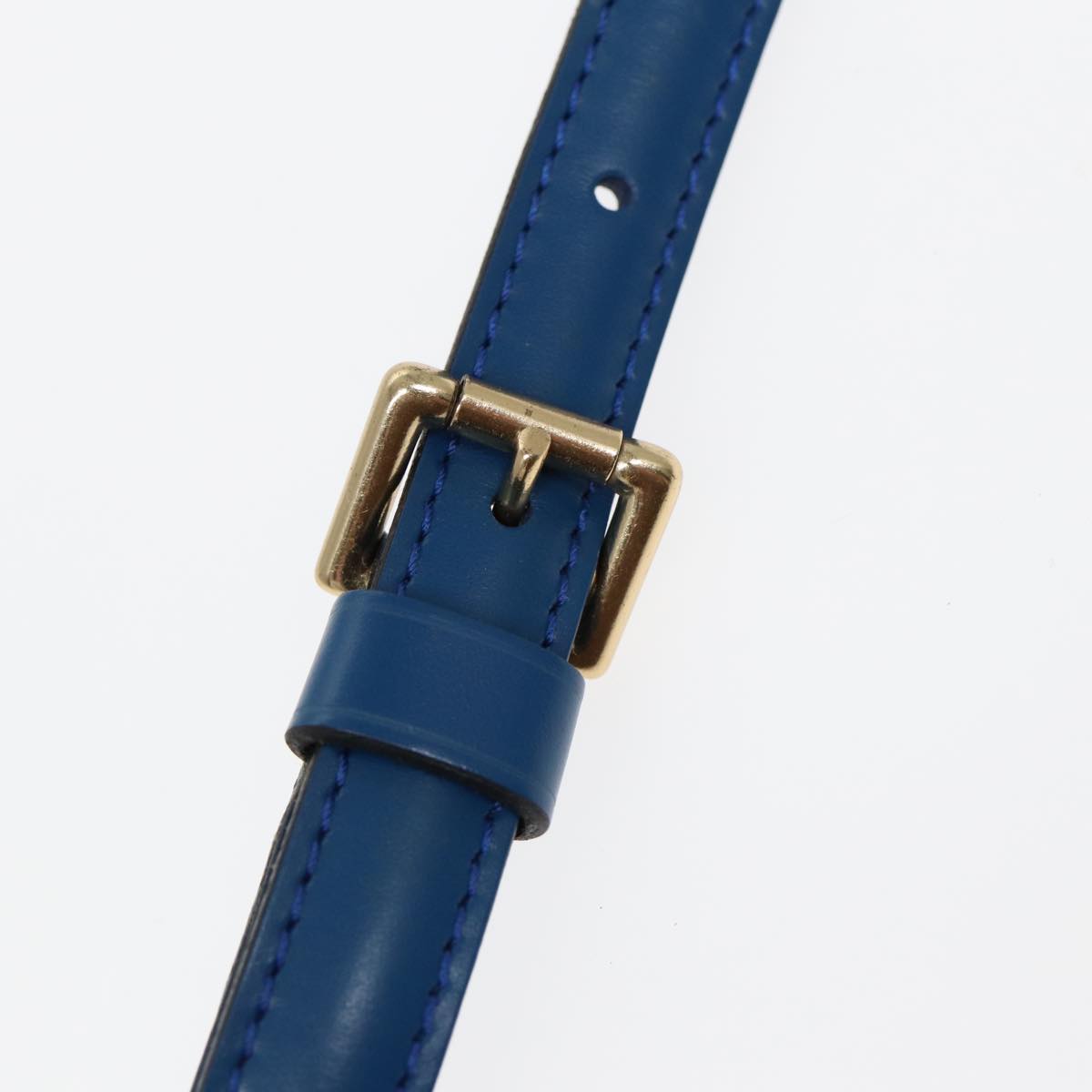 LOUIS VUITTON Epi Adjustable Shoulder Strap 37""-44.1"" Blue LV Auth 83757