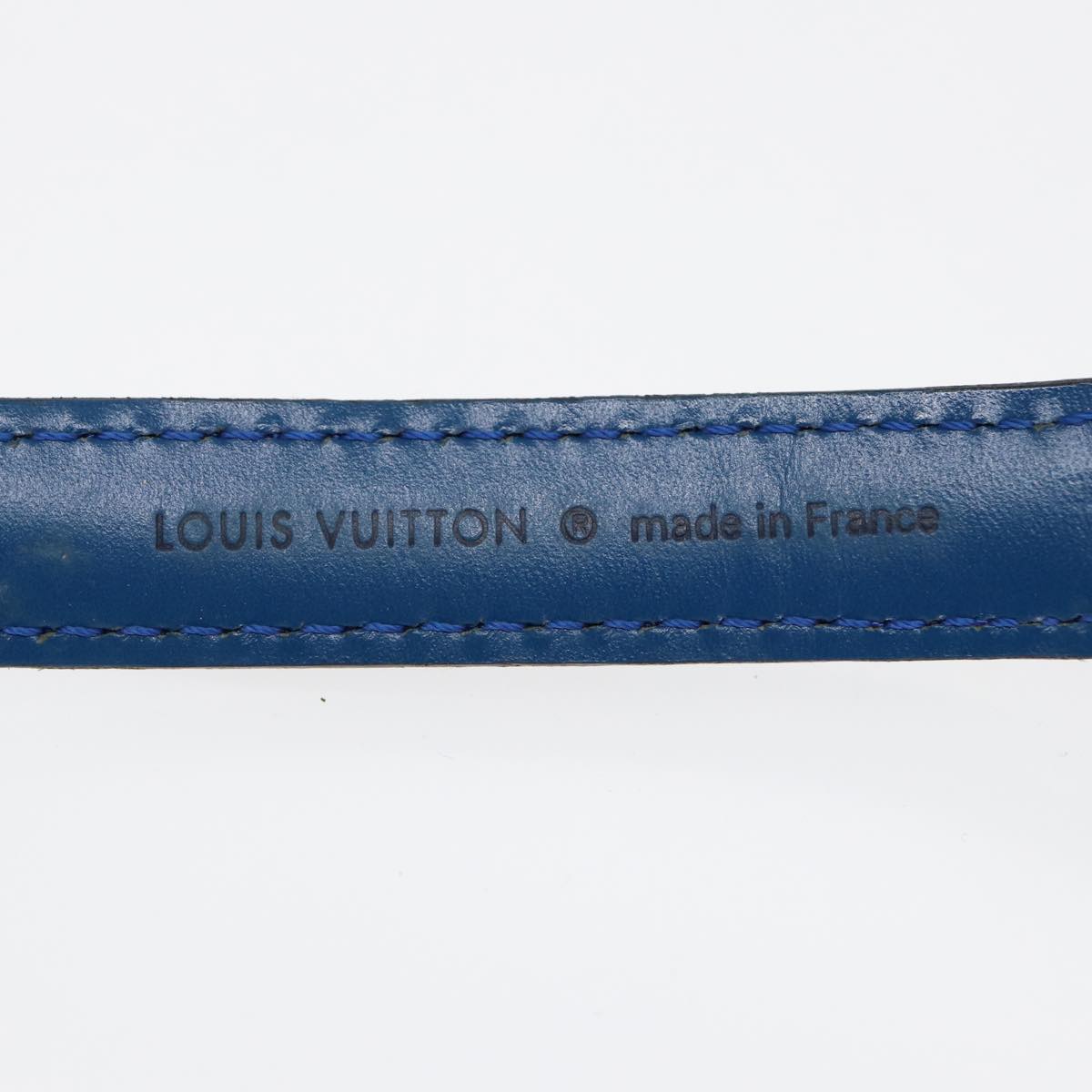 LOUIS VUITTON Epi Adjustable Shoulder Strap 37""-44.1"" Blue LV Auth 83757