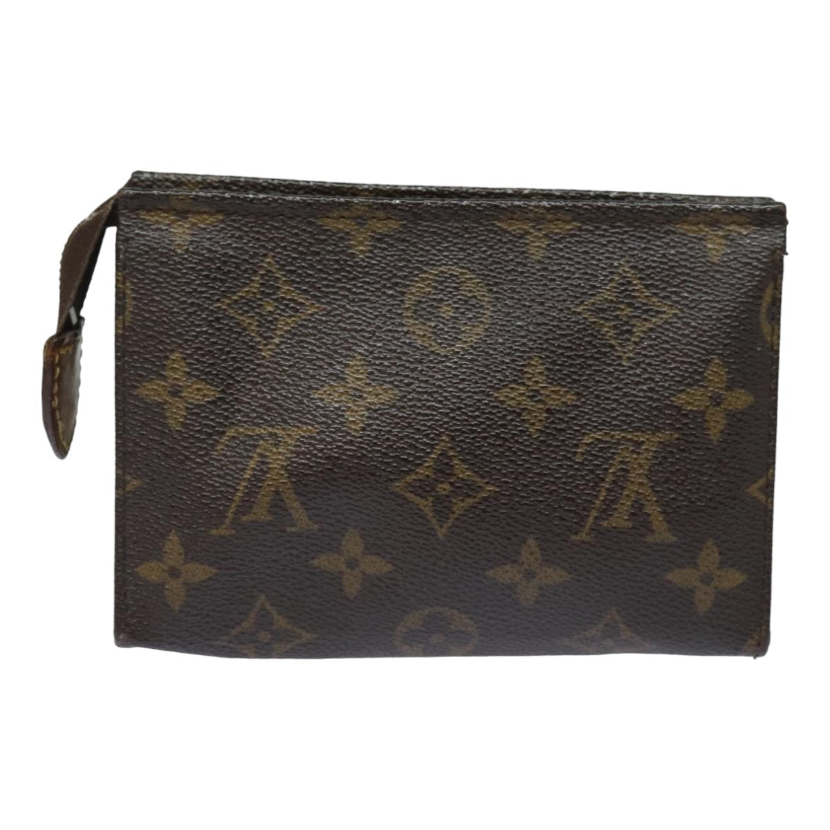 LOUIS VUITTON Monogram Poche Toilette 15 Pouch M47546 LV Auth 83770 - 0