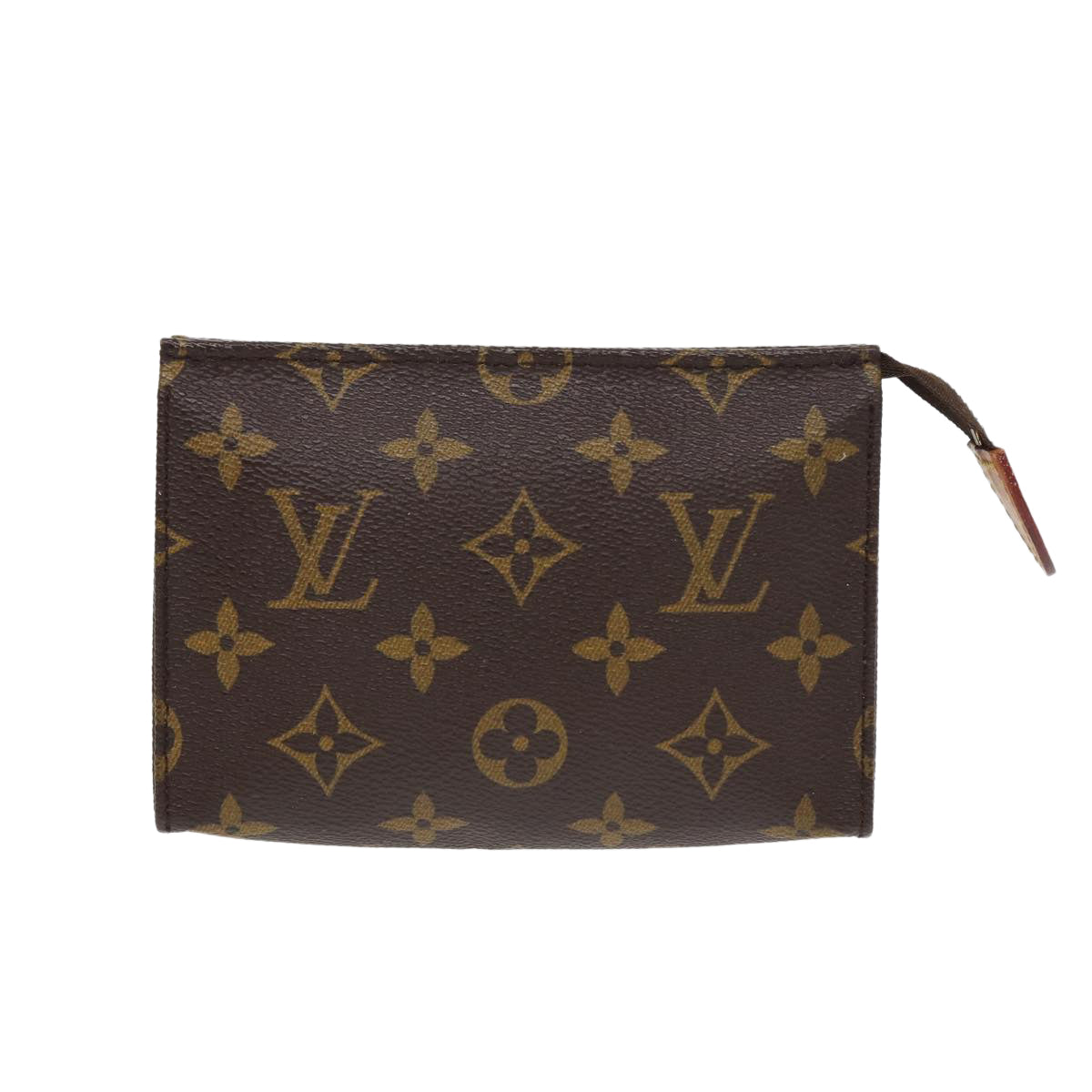 LOUIS VUITTON Monogram Poche Toilette 15 Pouch M47546 LV Auth 83771