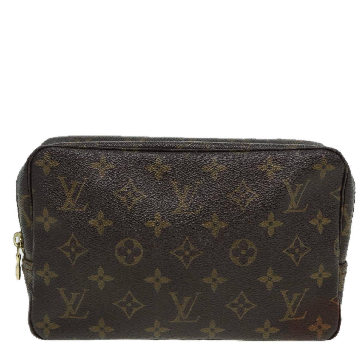 LOUIS VUITTON Monogram Trousse Toilette 23 Clutch Bag M47524 LV Auth 83779