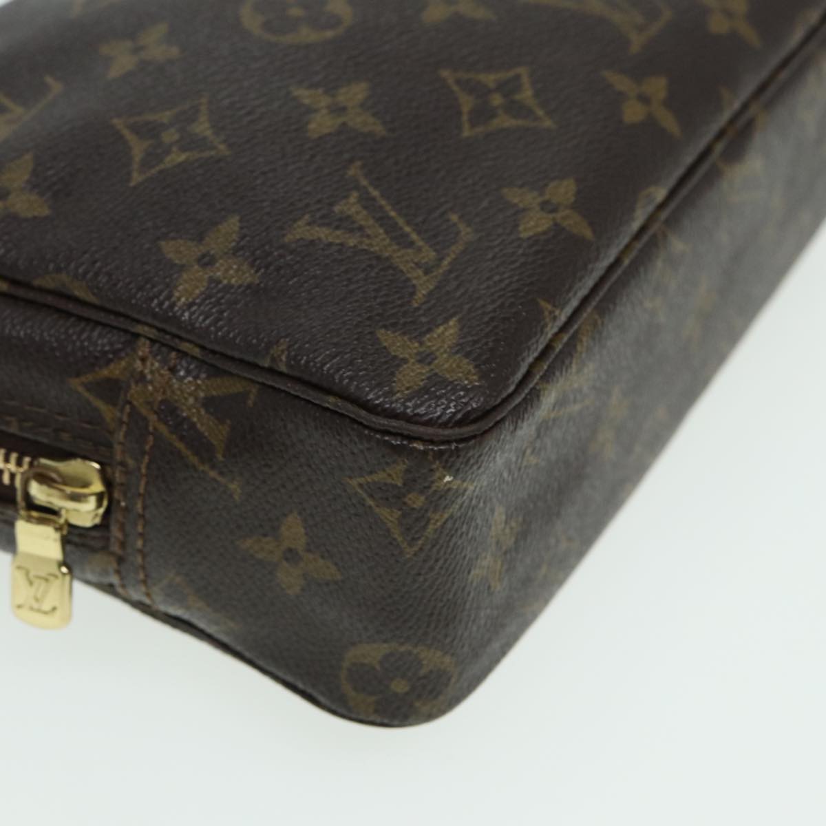 LOUIS VUITTON Monogram Trousse Toilette 23 Clutch Bag M47524 LV Auth 83779