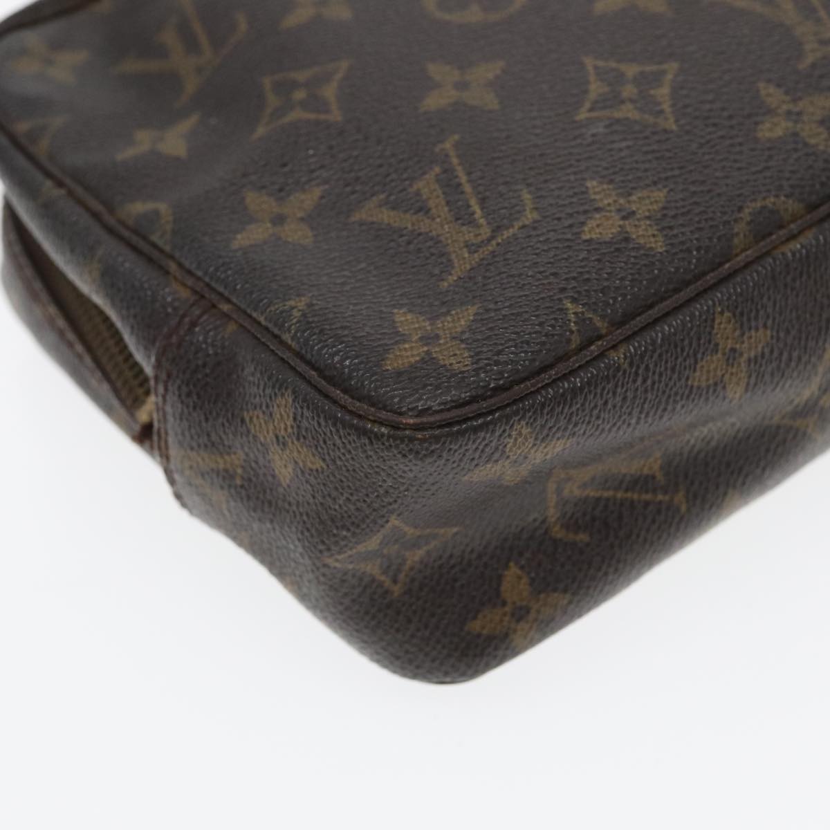 LOUIS VUITTON Monogram Trousse Toilette 23 Clutch Bag M47524 LV Auth 83780