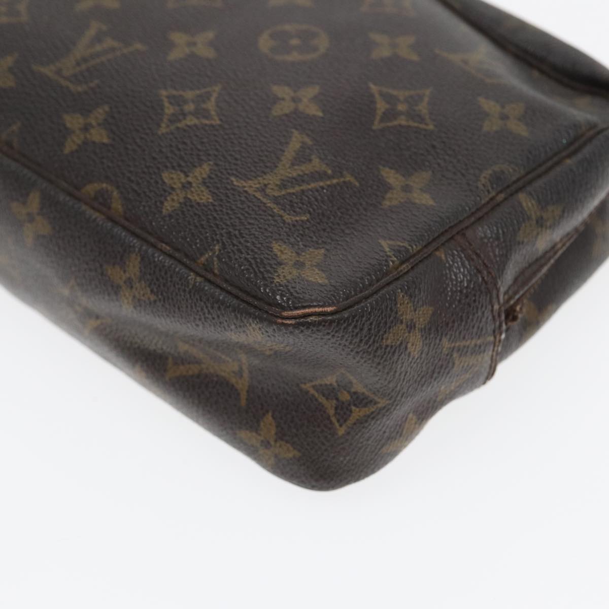 LOUIS VUITTON Monogram Trousse Toilette 23 Clutch Bag M47524 LV Auth 83780