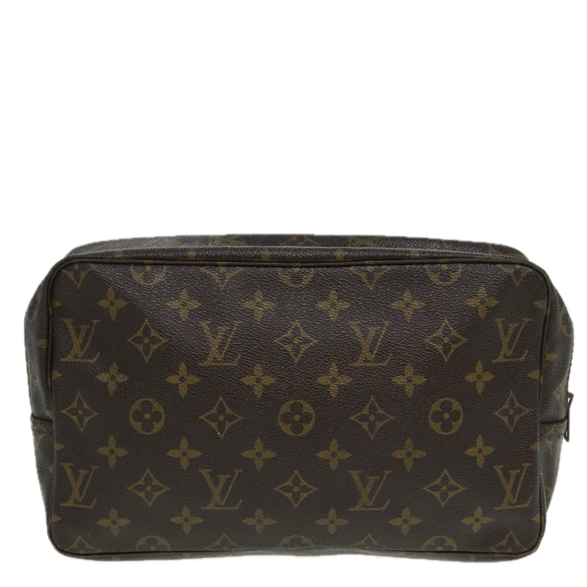 LOUIS VUITTON Monogram Trousse Toilette 28 Clutch Bag M47522 LV Auth 83781 - 0