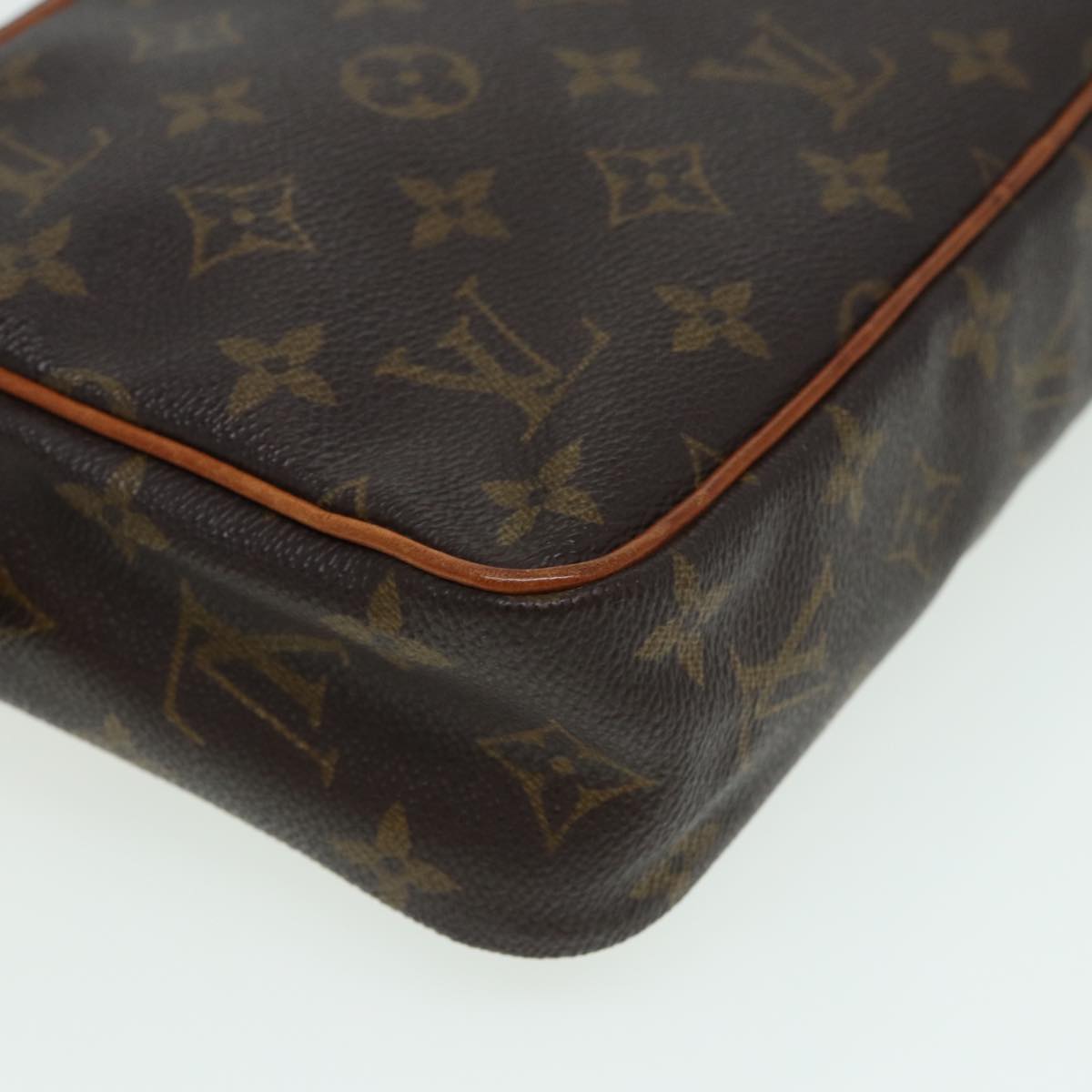 LOUIS VUITTON Monogram Compiegne 23 Clutch Bag M51847 LV Auth 83782