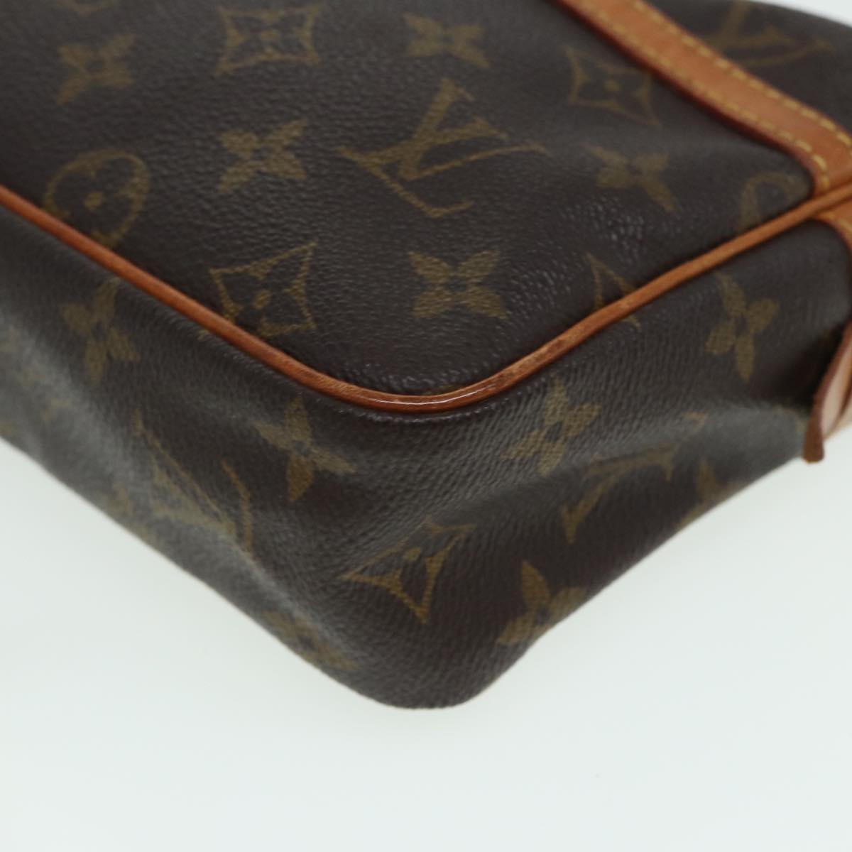 LOUIS VUITTON Monogram Compiegne 23 Clutch Bag M51847 LV Auth 83782