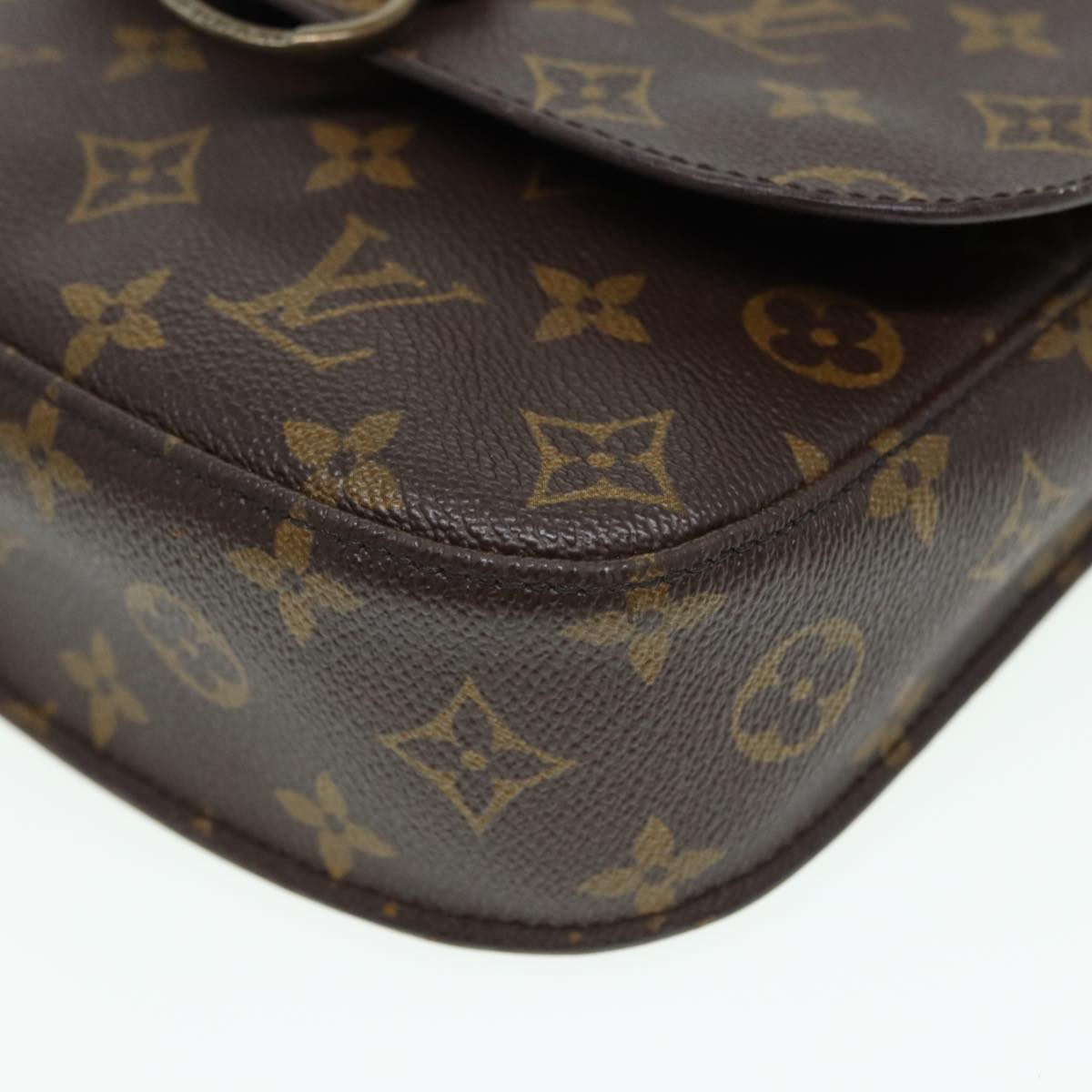 LOUIS VUITTON Monogram Saint Cloud MM Shoulder Bag M51243 LV Auth 83784