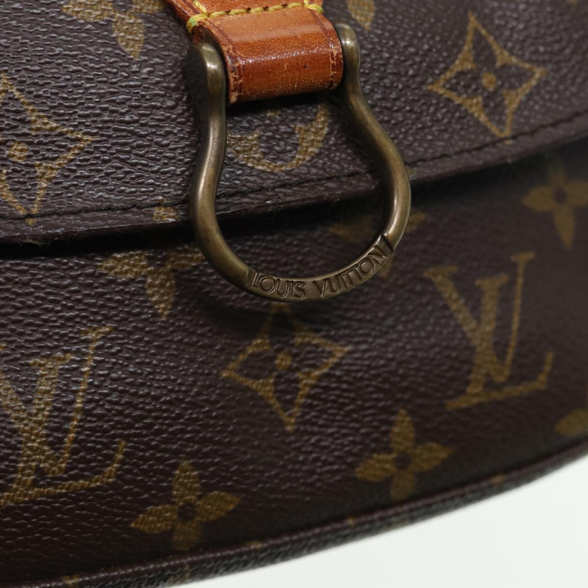 LOUIS VUITTON Monogram Saint Cloud MM Shoulder Bag M51243 LV Auth 83784