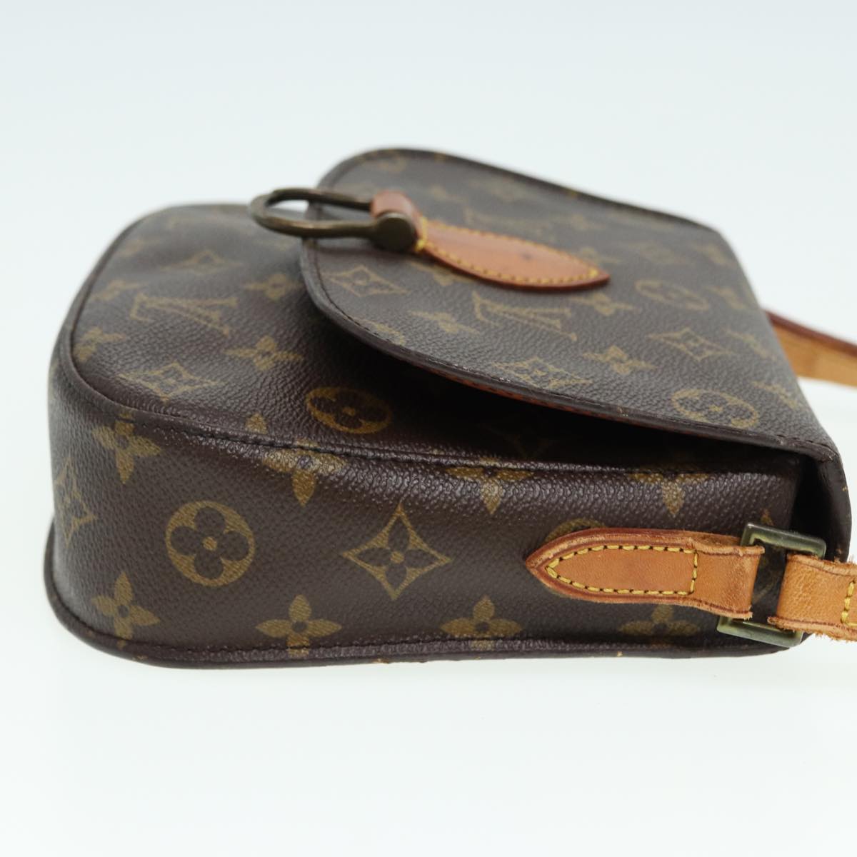 LOUIS VUITTON Monogram Saint Cloud MM Shoulder Bag M51243 LV Auth 83784