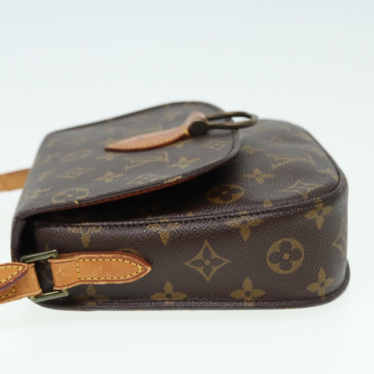 LOUIS VUITTON Monogram Saint Cloud MM Shoulder Bag M51243 LV Auth 83784