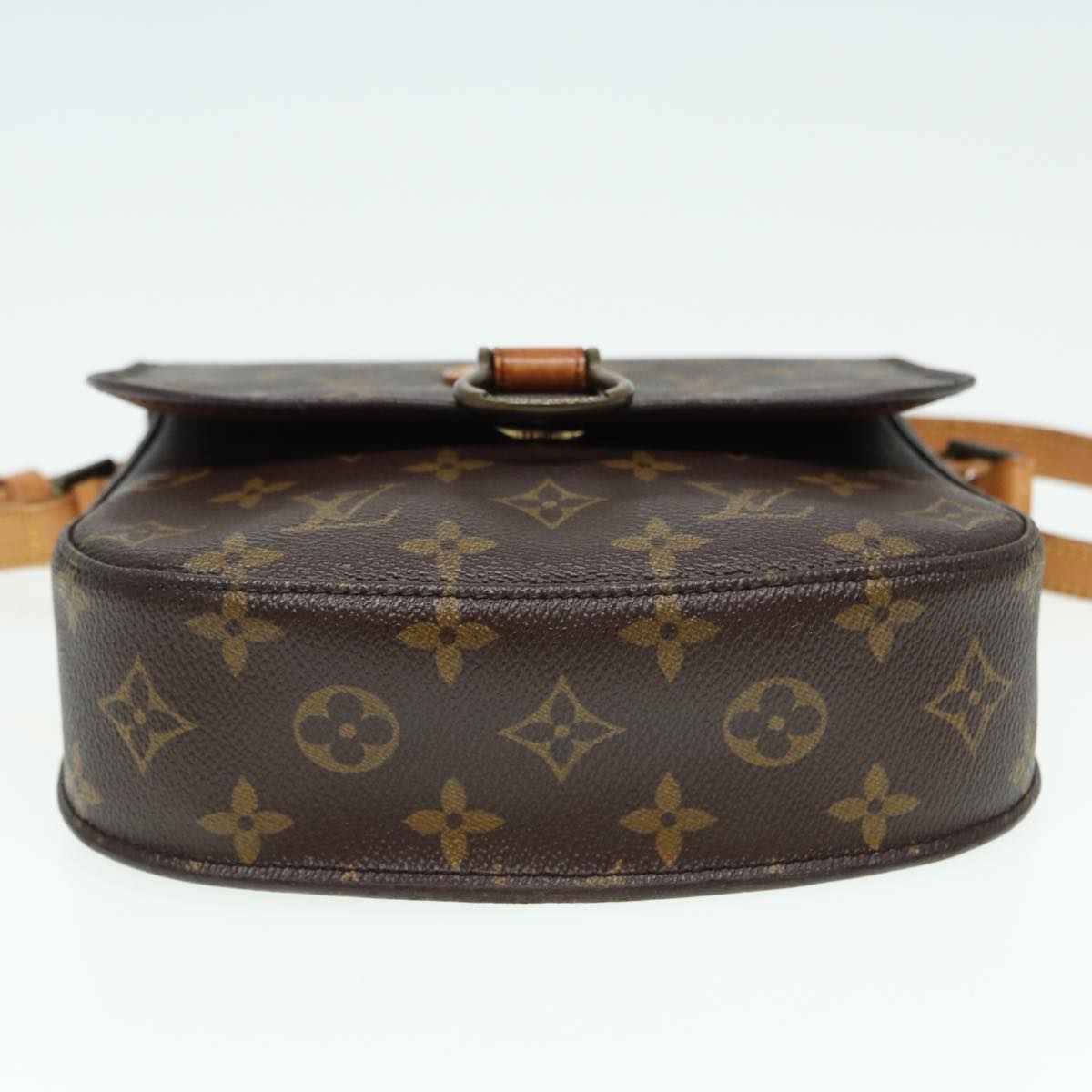 LOUIS VUITTON Monogram Saint Cloud MM Shoulder Bag M51243 LV Auth 83784