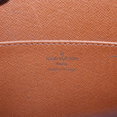 LOUIS VUITTON Epi Pochette Homme Clutch Bag Brown Zipang gold M52528 Auth 83787-18