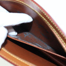 LOUIS VUITTON Epi Pochette Homme Clutch Bag Brown Zipang gold M52528 Auth 83787-21